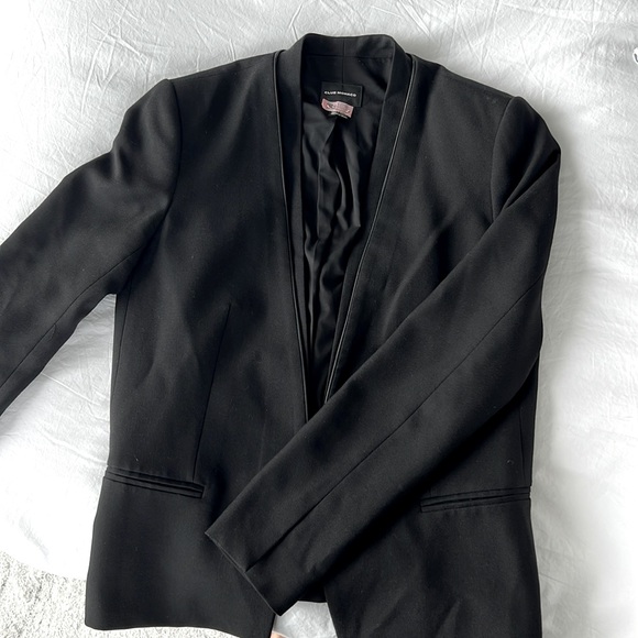 Club Monaco Single button black blazer - Picture 1 of 3